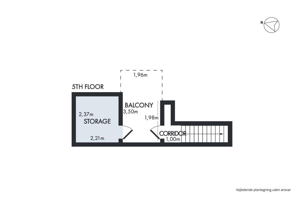 Sanders Regent - Smart Two-Bedroom Apartment Near Central Square København Eksteriør billede